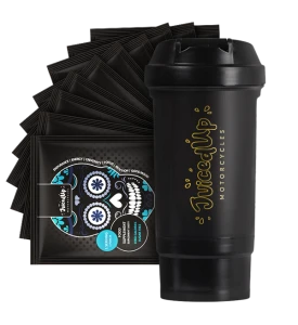 JuicedUp Motorcycles Pack 10 x Saszetka + Shaker