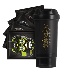 JuicedUp Motorcycles Pack 5 x Saszetka + Shaker